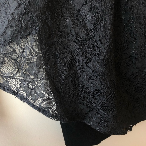 NWT GUESS Dakota Lace Peplum Strapless Mini Dress - Picture 7 of 10